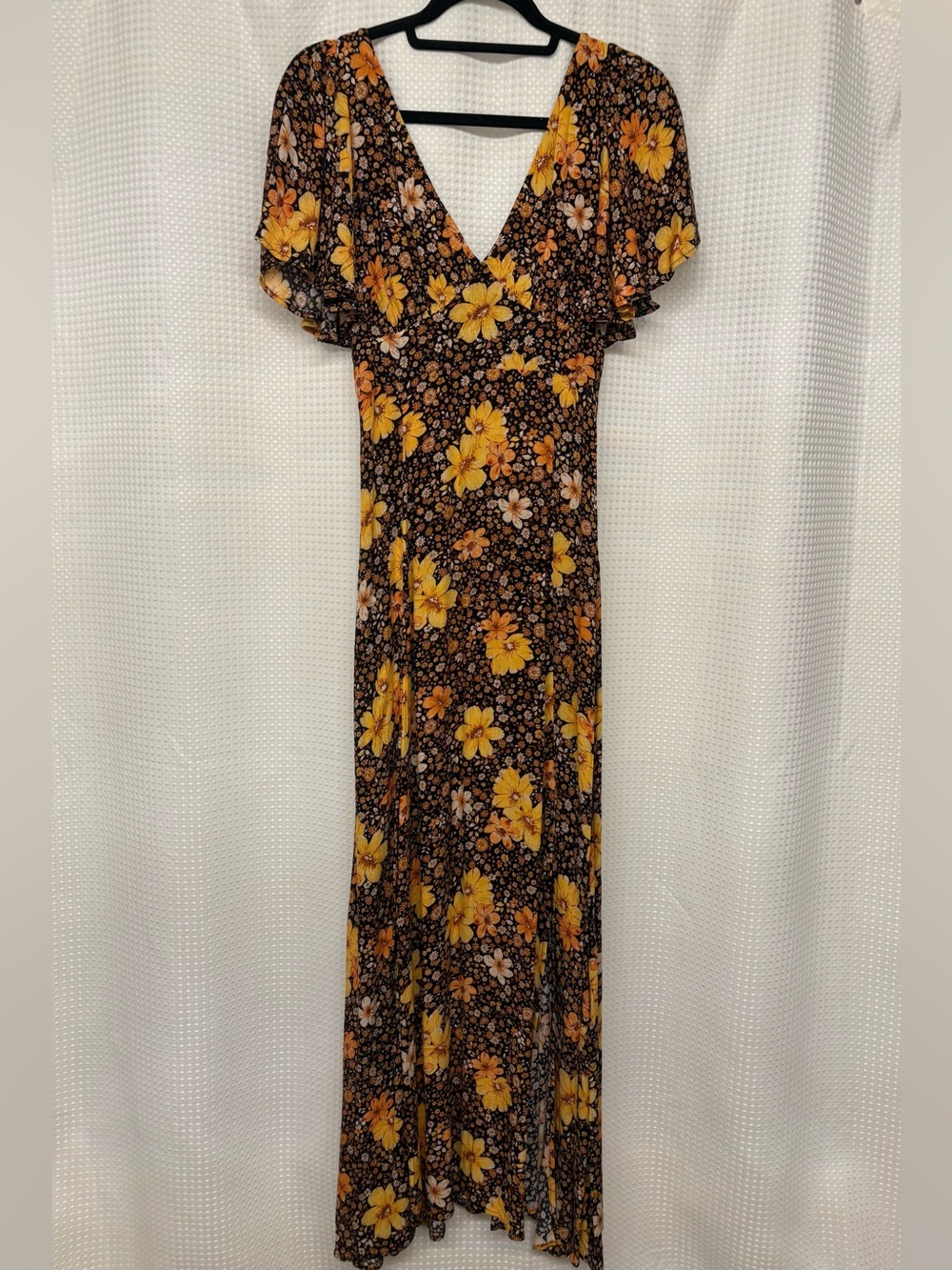Francesca’s Mi Ami Floral Maxi Dress S Practical Magic Style NWT